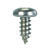 HILLMAN 12 x 1/2 in. L Phillips Pan Head Sheet Metal Screws 100 per box Stainless Steel