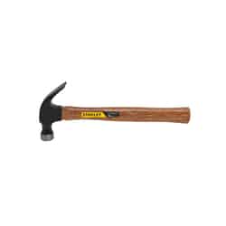 Stanley 16 oz. Curve Claw Hammer Forged High-Carbon Steel Wood Handle 13-1/4 in. L