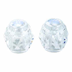 Ace Stanadyne Acrylic Clear Hot and Cold Faucet Handles