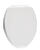 Mayfair Slow Close Elongated White Molded Wood Toilet Seat