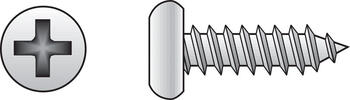 HILLMAN 14 x 1/2 in. L Phillips Zinc-Plated Sheet Metal Screws 100 per box Steel Pan Head