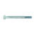HILLMAN 1/2 in. Dia. x 5 in. L Heat Treated Zinc Steel Hex Head Cap Screw 25 box