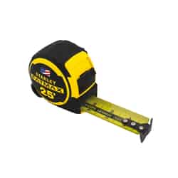 Stanley Fatmax 25 ft. L x 1.25 in. W Compact Tape Measure Yellow 1 pk