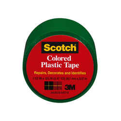 Scotch Green 125 in. L X 1.5 in. W Plastic Tape