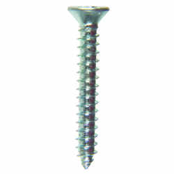 HILLMAN 6 x 1 in. L Phillips Zinc-Plated Steel Sheet Metal Screws 100 per box Flat Head