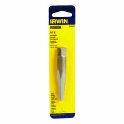 Irwin Hanson 3/8 in. x 3/8 in. Dia. Carbon Steel Straight Screw Extractor 7 in. 1 pc.