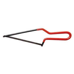 Superior Tool 6 in. High Carbon Steel Mini Metal Hacksaw Red 1 pc.