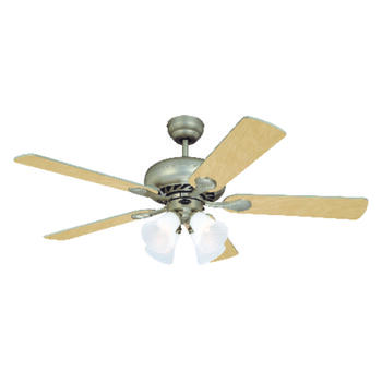 Westinghouse Swirl Plus II 22.44 52 in. W Indoor Brushed Pewter Ceiling Fan 5