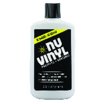 Nu-Vinyl Leather/Rubber/Vinyl Protectant 7.75 oz. Bottle 1 pk