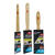 Ace Premium 1, 1-1/2 and 2 in. W Medium Stiff Assorted Paint Brush Set