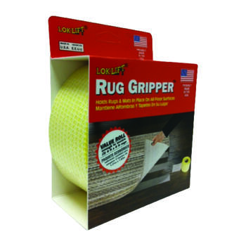 Lok-Lift 60 ft. L x 2.5 in. W Reversible Scrim Rug Gripper Indoor