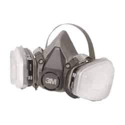 3M Paint Spray and Pesticide Application Half Face Respirator Gray 9 pc.