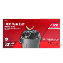 Ace 33 gal. Trash Bags Drawstring 33 pk