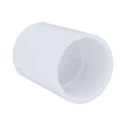 Charlotte Pipe Schedule 40 1/2 in. Slip T X 1/2 in. D Slip PVC Coupling