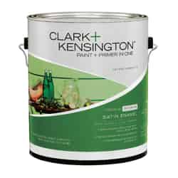 Ace Clark+Kensington Satin Designer White House/Trim Paint Exterior 1 gal