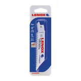 Lenox 4 in. L x .5 in. W Bi-Metal Reciprocating Saw Blade 6 TPI 5 pk