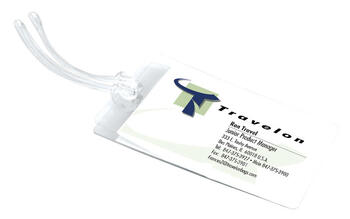 Travelon Set of 3 Self- Laminating Tags 4.5 in. x 2.75 in.