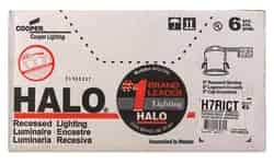 Halo Silver 6 in. W Recessed Lighting Housing LED Aluminum
