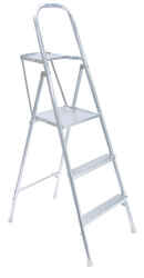 Werner 5 ft. H X 21.5 in. W Aluminum Platform Ladder Type III 200 lb. cap.