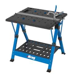 Kreg Tool 37.21 in. L x 7.88 in. H x 33.67 in. W Plastic/Steel Portable Workstation Blue