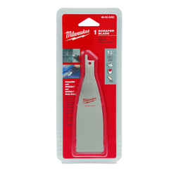 Milwaukee HACKZALL/SAWZALL 1-1/2 in. L x 1.5 in. W Scraper Blade Carbon Steel 1 pk