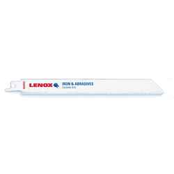 Lenox 8 in. L x 3/4 in. W Carbide Grit 8 TPI 2 pk Reciprocating Saw Blade