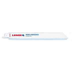 Lenox 8 in. L x 3/4 in. W Carbide Grit 8 TPI 2 pk Reciprocating Saw Blade