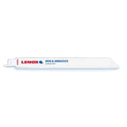 Lenox 8 in. L x 3/4 in. W Carbide Grit 8 TPI 2 pk Reciprocating Saw Blade