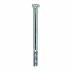 HILLMAN 7/16 in. Dia. x 5 in. L Heat Treated Zinc Steel Hex Head Cap Screw 50 box