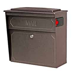 Mail Boss Townhouse Galvanized Steel Wall-Mounted Lockable Mailbox 7-1/2 in. L x 16 in. H x 7-1