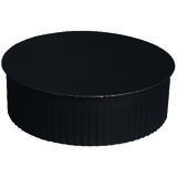 Imperial Manufacturing 4 in. Dia. Steel Crimped Termination Cap