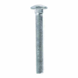 HILLMAN 1/2 Dia. x 4 in. L Hot Dipped Galvanized Steel Carriage Bolt 25 pk