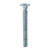 HILLMAN 1/2 Dia. x 4 in. L Hot Dipped Galvanized Steel Carriage Bolt 25 pk