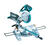 Makita 10 in. Corded 120 volts 13 amps 4,300 rpm Compound Miter Saw