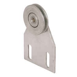 Prime-Line 1 in. D X 1/4 in. L Steel Roller Assembly 2 pk