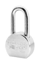 Master Lock American Lock 1-1/8 in. W x 2-1/2 in. L x 2-7/32 in. H Ball Bearing Locking Padlock