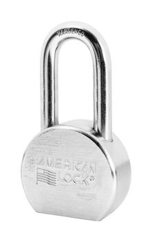 Master Lock American Lock 1-1/8 in. W x 2-1/2 in. L x 2-7/32 in. H Ball Bearing Locking Padlock