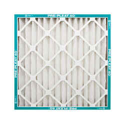 AAF Flanders 20 in. W X 25 in. H X 1 in. D Polyester Synthetic 8 MERV Pleated Air Filter