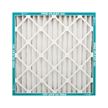 AAF Flanders 20 in. W X 25 in. H X 1 in. D Polyester Synthetic 8 MERV Pleated Air Filter