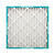 AAF Flanders 20 in. W X 25 in. H X 1 in. D Polyester Synthetic 8 MERV Pleated Air Filter