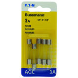 Bussmann 3 amps AGC Mini Automotive Fuse 5 pk