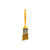 Wooster Amber Fong 1 1/2 in. W Brown China Bristle Angle Paint Brush