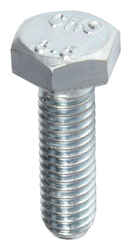 Hillman M6-1.00 mm Dia. x 20 mm L Heat Treated Steel Hex Head Cap Screw 50 pk