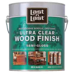 Last N Last Waterborne Wood Finish Semi-Gloss Clear Polycrylic 1 gal