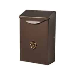 Gibraltar Mailboxes City Classic Wall-Mounted 9-3/4 in. H x 6-1/4 in. L x 3-1/4 in. W x 9-3/4 in.