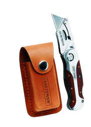 Craftsman Folding Lockback 4 in. Folding Utility Knife Brown 1 pk