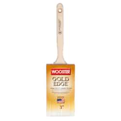Wooster Gold Edge 3 in. W Flat Paint Brush