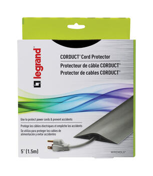 Corduct 1/2 in. Dia. x 5 ft. L Cord Protector 1