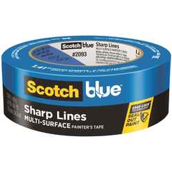 ScotchBlue 1.41 in. W X 60 yd L Blue Medium Strength Painter's Tape 1 pk