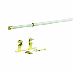 Kenney Enamel Sash Rod 84 in. L White